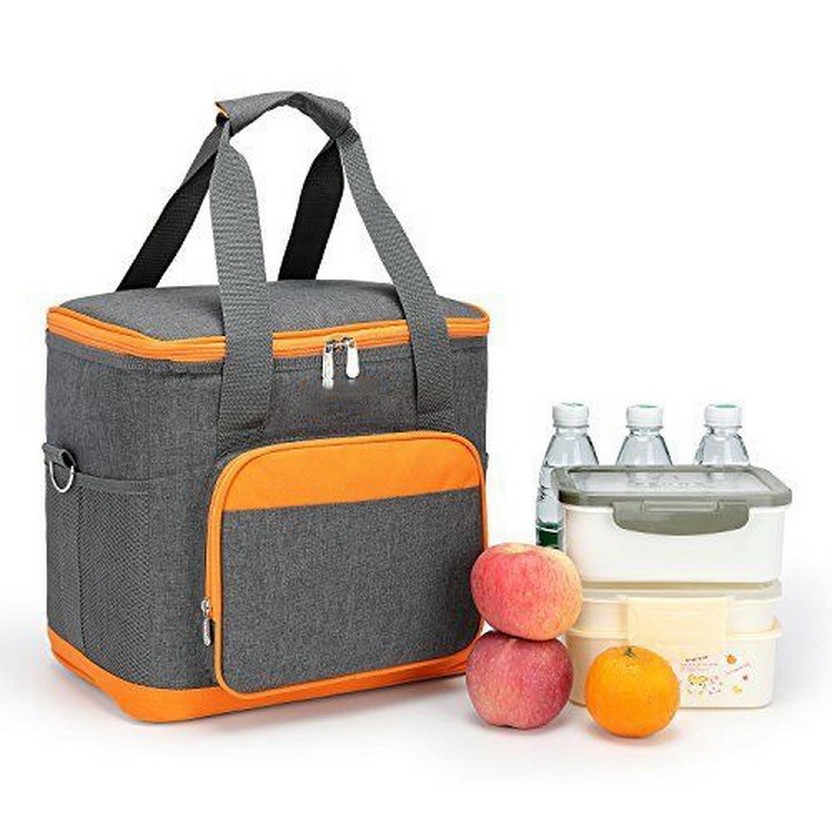 Grande Capacit&eacute; Bo&icirc;te &Agrave; Lunch Sac Isotherme Pique-Nique Doux Refroidisseur Fourre-Tout Pour Hommes Femmes