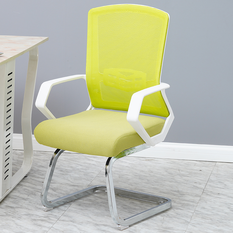 ergonomic best comfortable mesh fabric computer chair without wheels