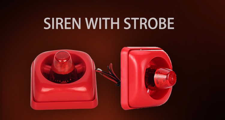 Sirena Allarme Esterna 150dB 12V - Antifurto Per Casa E Auto, Doppio Tono, Impermeabile