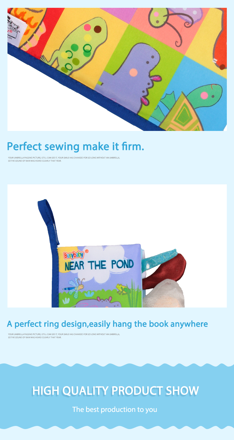 cloth book stuffed toy plush toy educational kids learning toys baby book
