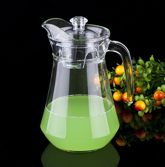 high quality hot sale 1.3L  glass jug glass pitcher glass bottle for wholesale