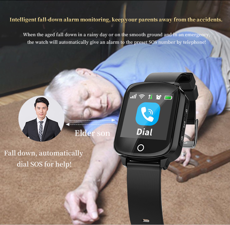 WONLEX EW200S 2G GPS Tracker with Blood Pressure and Heart Rate
