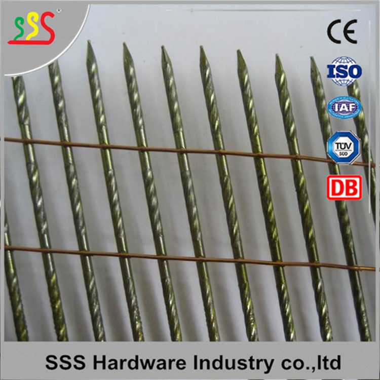 2022 Screw shank coil nails for wooden pallet