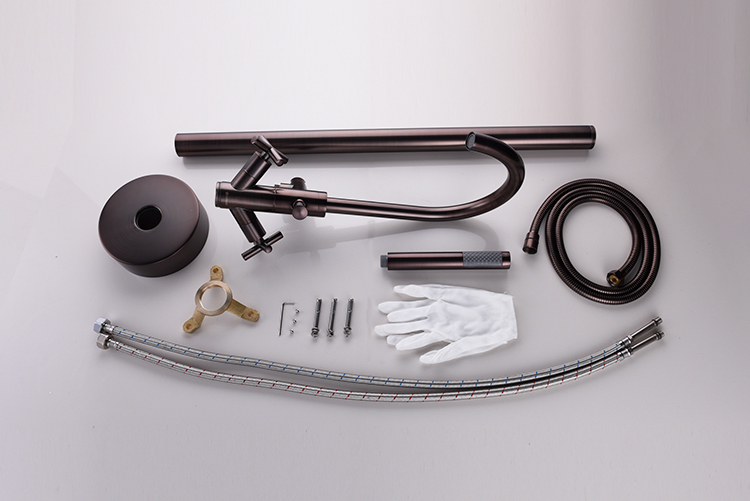 Grifos monomando montados en el piso, grifo para ducha independiente