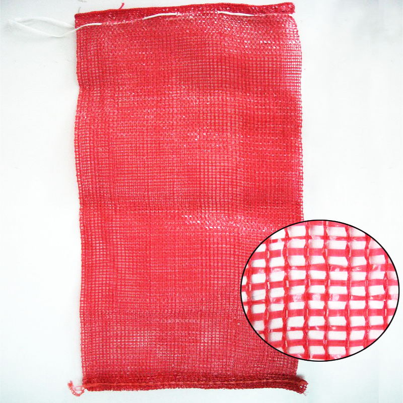5 Sacchetti In Rete Per Frutta E Verdura - AppendiBorsa Lunga 38 Cm - Riutilizzabili E Traspiranti Per Cipolle, Patate, Aglio - Beige - 5