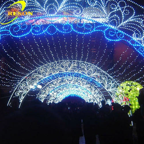 Christmas/event/holiday decoration outdoor led lighted tunnel arch