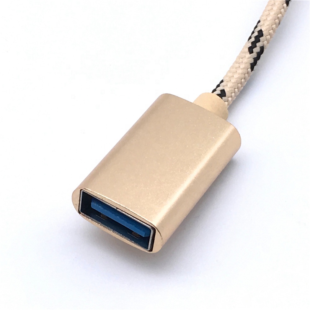 0 micro-usb male micro to usb 主机 otg 电缆