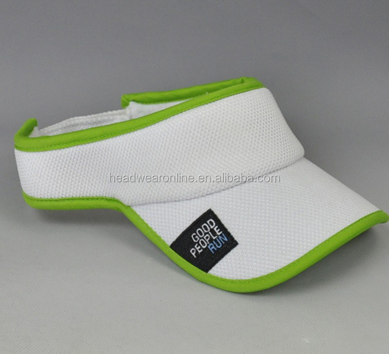 Elastic Band Visor Skull Cap Cheap UV Sun Visor Hats Sports Caps