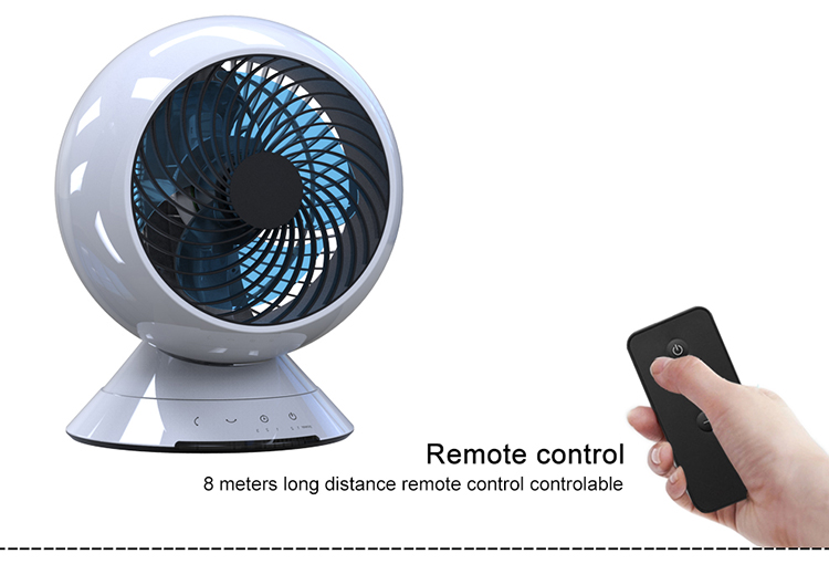 air circulator plastic brushless desk  12v dc electric table mini cooler fan