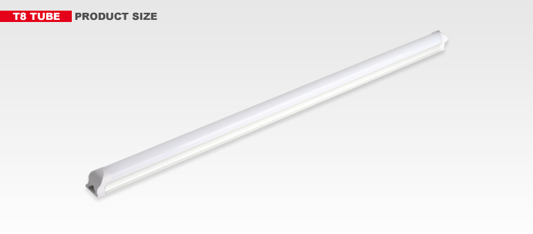 T8 pc tube housing holder LED batten light 85-265v high lumen high quality