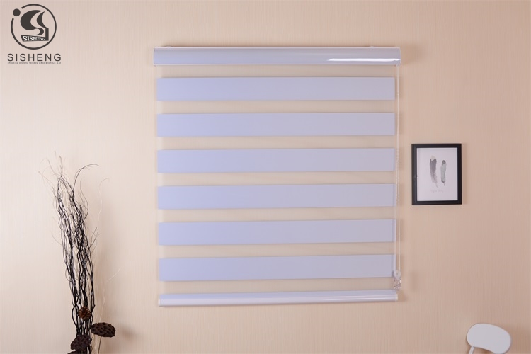 Factory sale horizontal motorized 3inch blackout zebra blinds