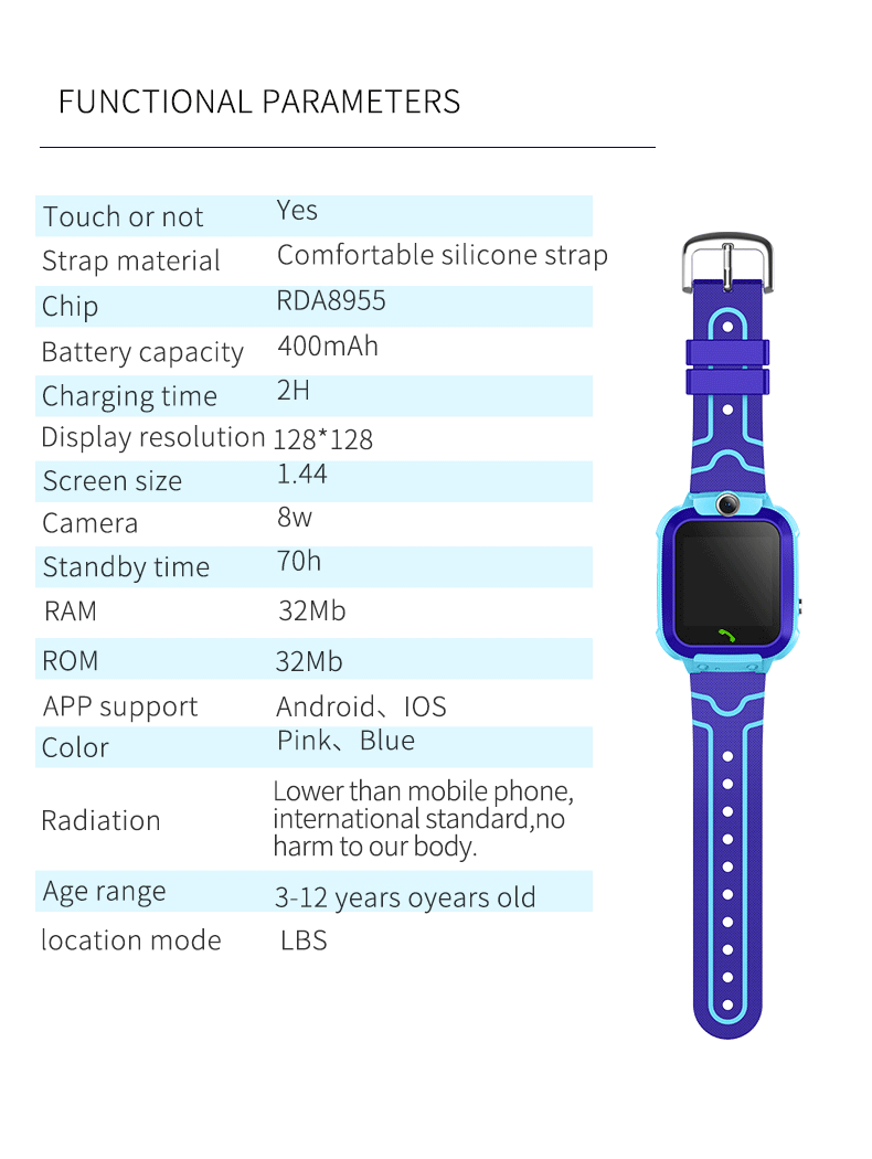 Q12/Q50/Q90/Q100 top sale sim card reloj intelligence baby wristwatches smart touch screen hours