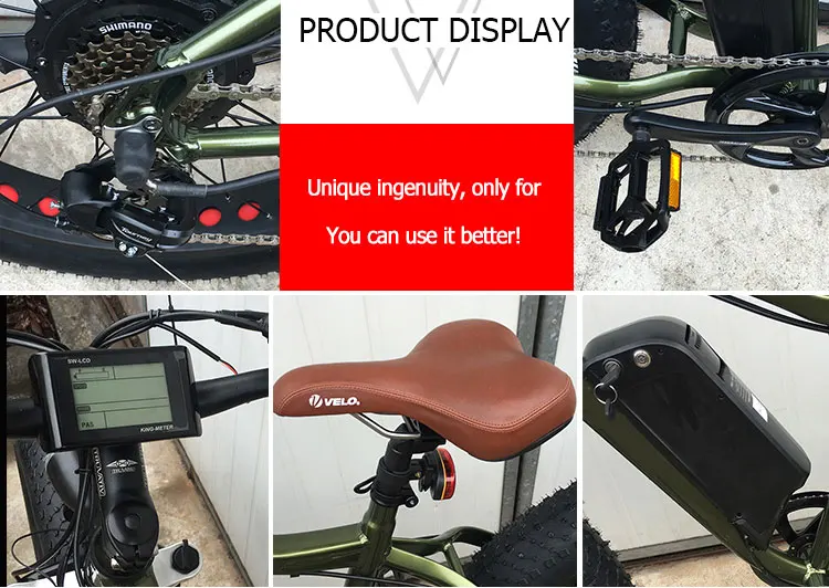 Factory direct sales 26inch  rear drive electric bicycle fat tyre electric mountainbike cheap sales rear motor electric bike