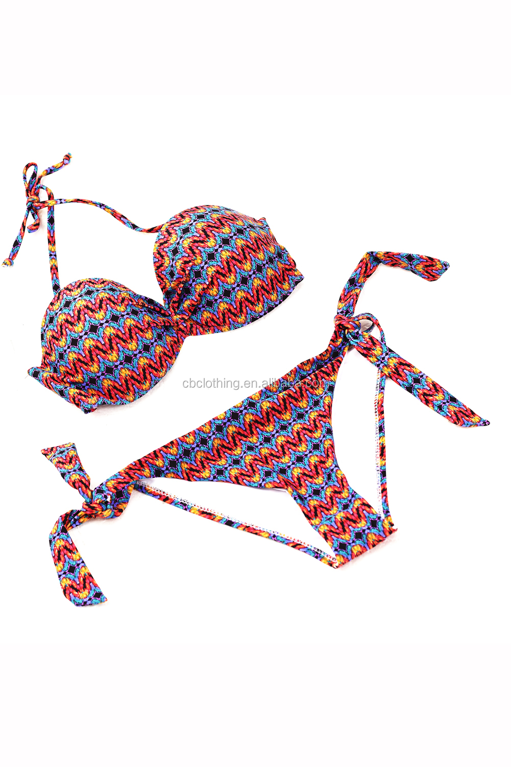 Fashion quick dry sexy top sale printed hot sexy girl bikini