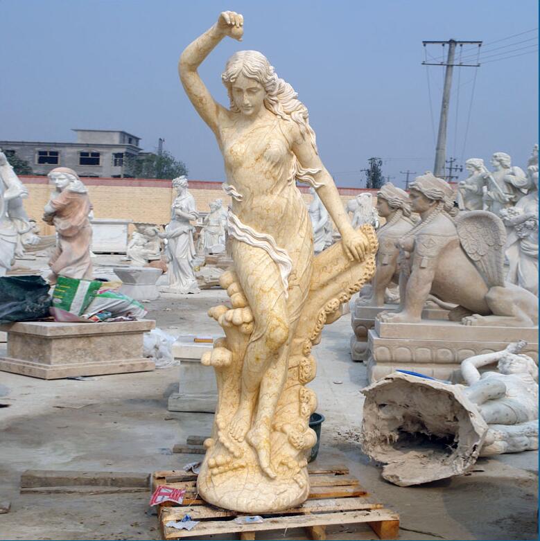 ギリシャ風 女性像 65cm 彫刻 石素材 ギリシャ風 女性像 65cm 彫刻 石素材