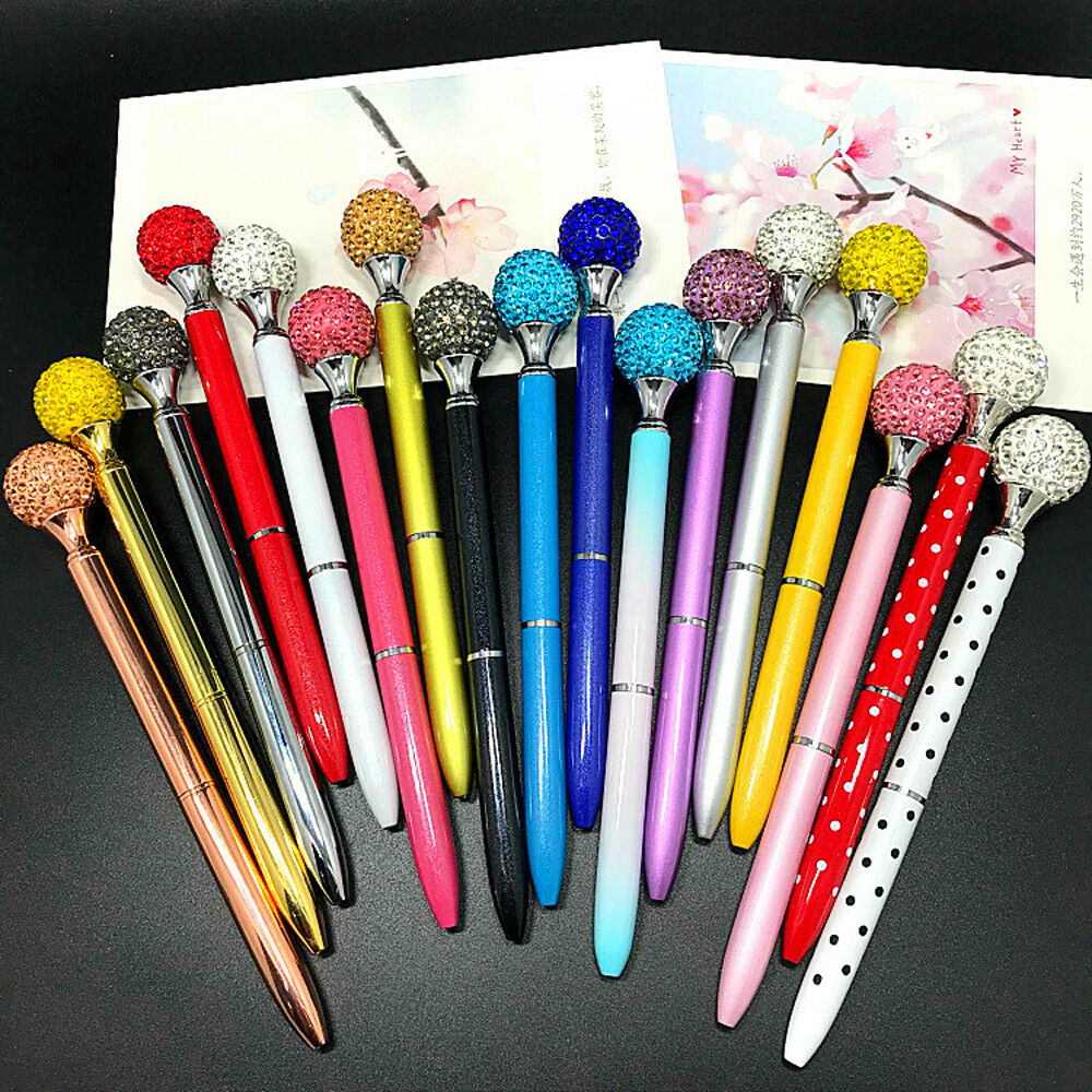 定制 logo 礼品笔豪华金属球笔与创新型小水晶钻石吊坠笔 kg1266