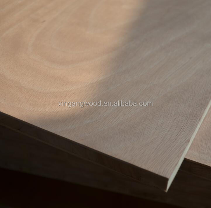 bintangor okoume melamine block board 18mm 17mm