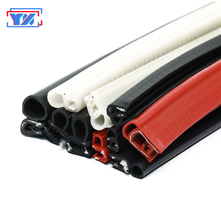 h profile silicone rubber seal strip for car truck window door boot clip