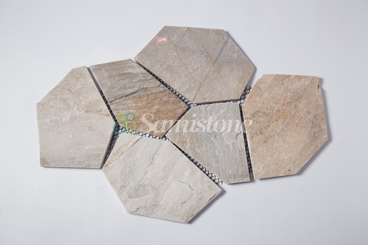 Samistone Culture Stone Rusty Yellow Slate Stone Wholesale for House Decorative Wall Panels