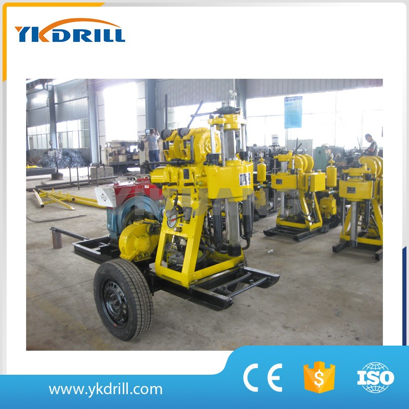 borewell drilling machine 200m dth water well drilling rig for sale