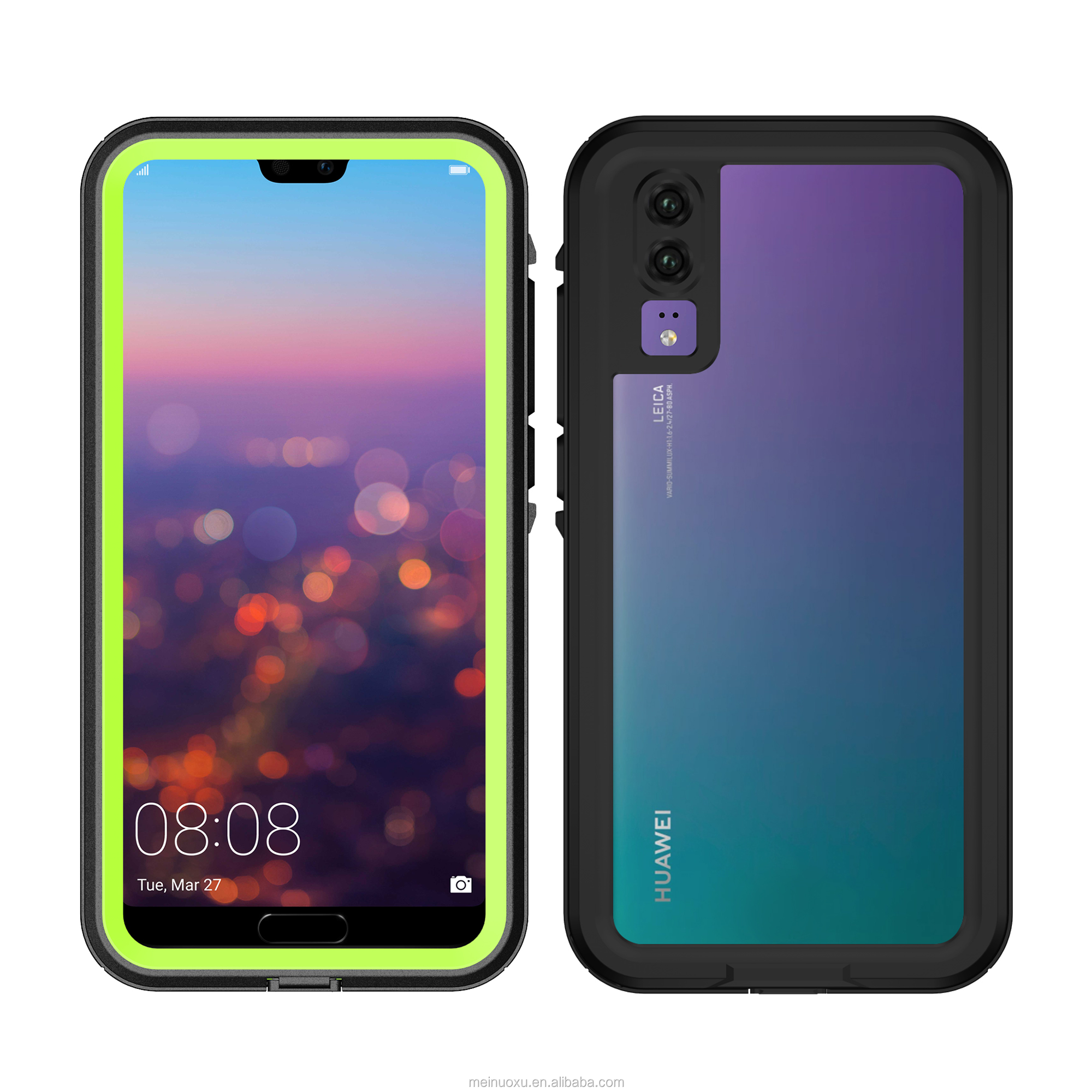 为华为p20 pro ip68外壳防水外壳生活水污垢防震6.6英尺水下2m华为p20