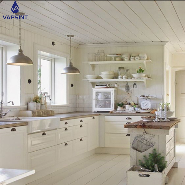 Beautiful shaker style kitchen design with complete kitchen cabinets