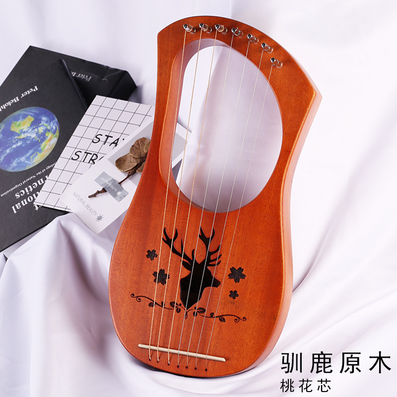 【送料無料】アルパ ハープ arpa harpa 撥弦楽器 伝統的なアイルランドのライアーハープ7弦さまざまなデザイン