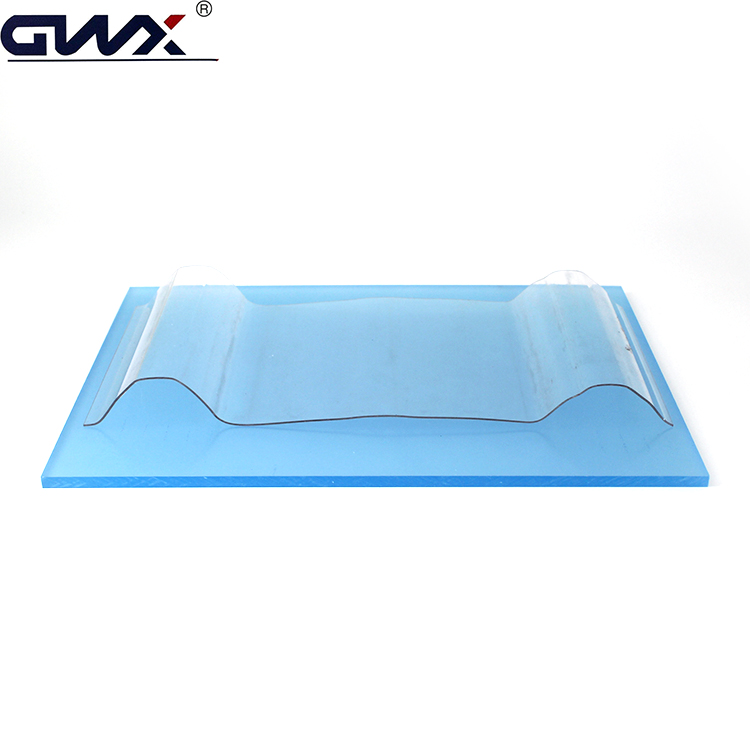 0.8-3mm plastic building material colored heat resistant pc polycarbonate roofing sheet panels