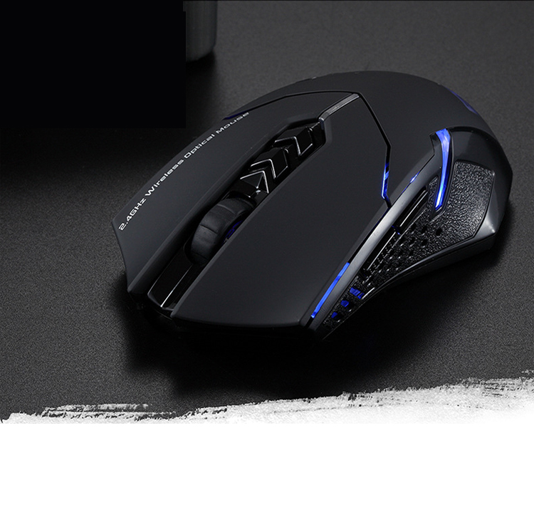 マウス 7D 2.4ghz Wireless Gaming Mouse - X-08 - LED Backlit