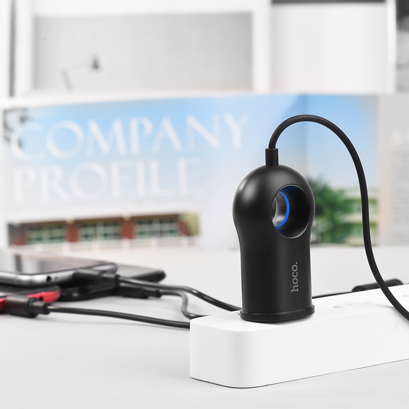 Hoco C44 Plentiful 3 In 1 Usb Cable US Pulg Charger