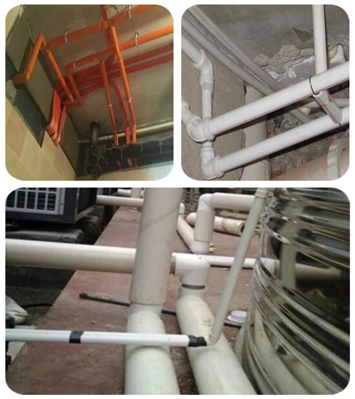 pvc pipe and fitting PVC repair saddle fittings