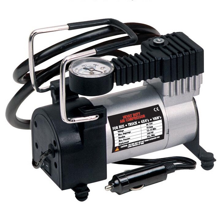 12 伏迷你龙卷风空气压缩机轮胎充气机