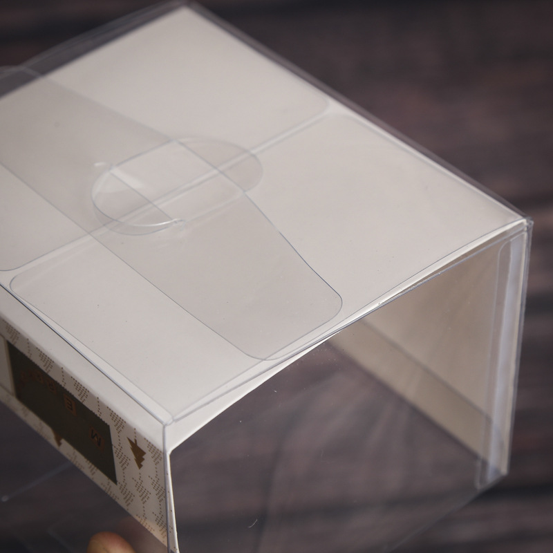 Clear Package Pvc Boxes Gifts Crafts Cases Display Cake Packaging Box