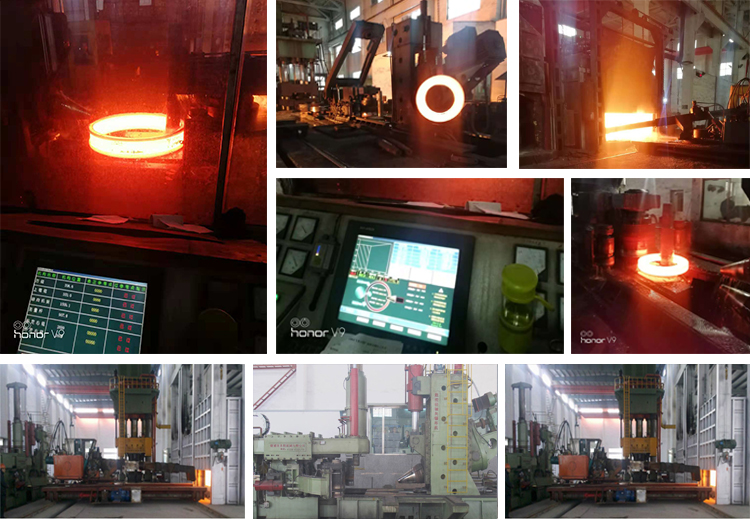 Customized Forged Rolled Rings For Construction Machinery