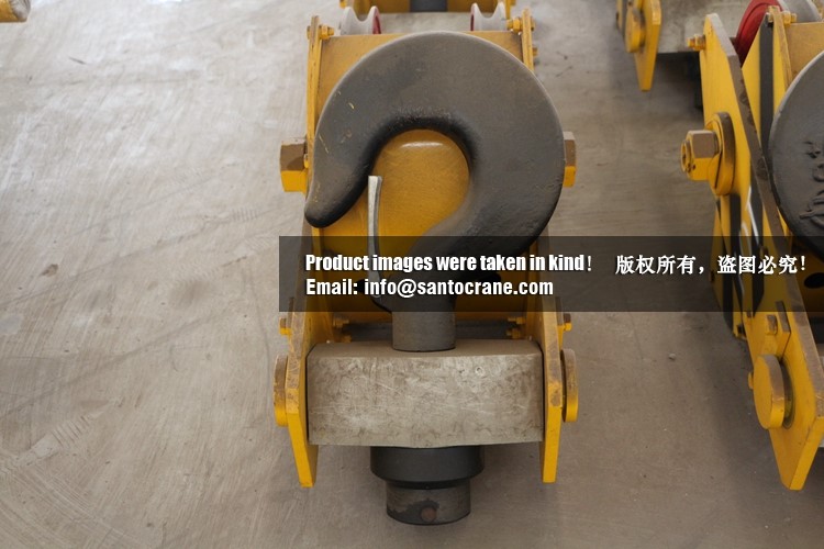 heavy duty steel wire hook for overhead crane