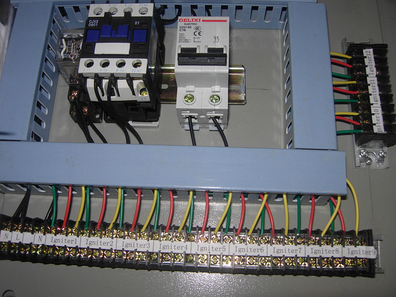 Industrial gas oven temperature and operation PLC controller thermostat