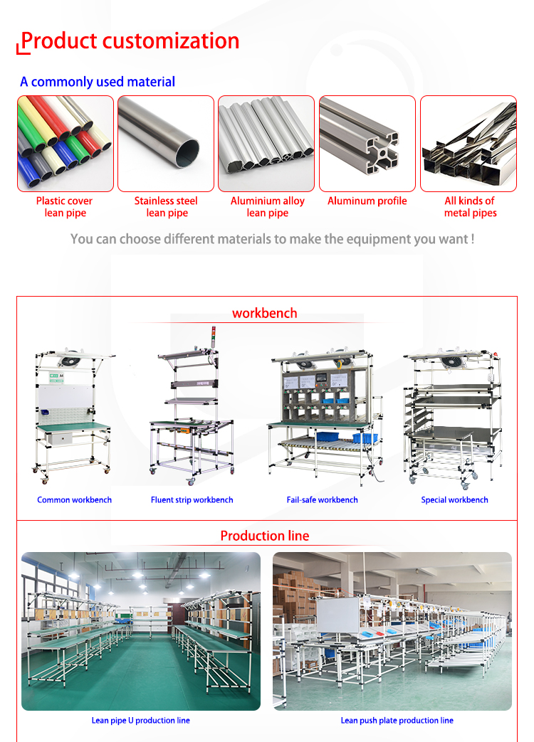 DY-T112   Industrielle Aluminiumlaufkatze drücken Tote Cart 3 Schichten von Hand ein