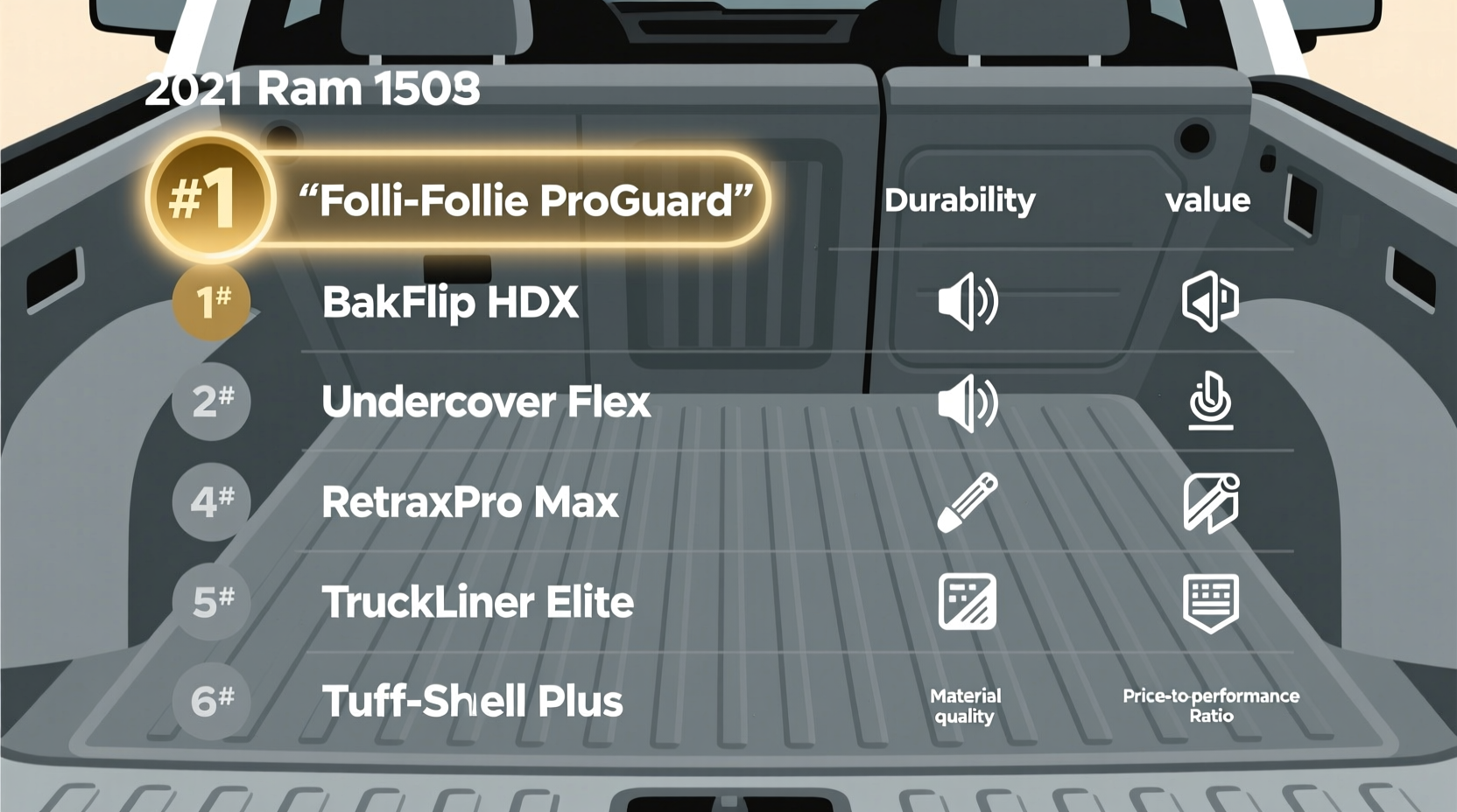 2021 ram 1500 bed liner comparison