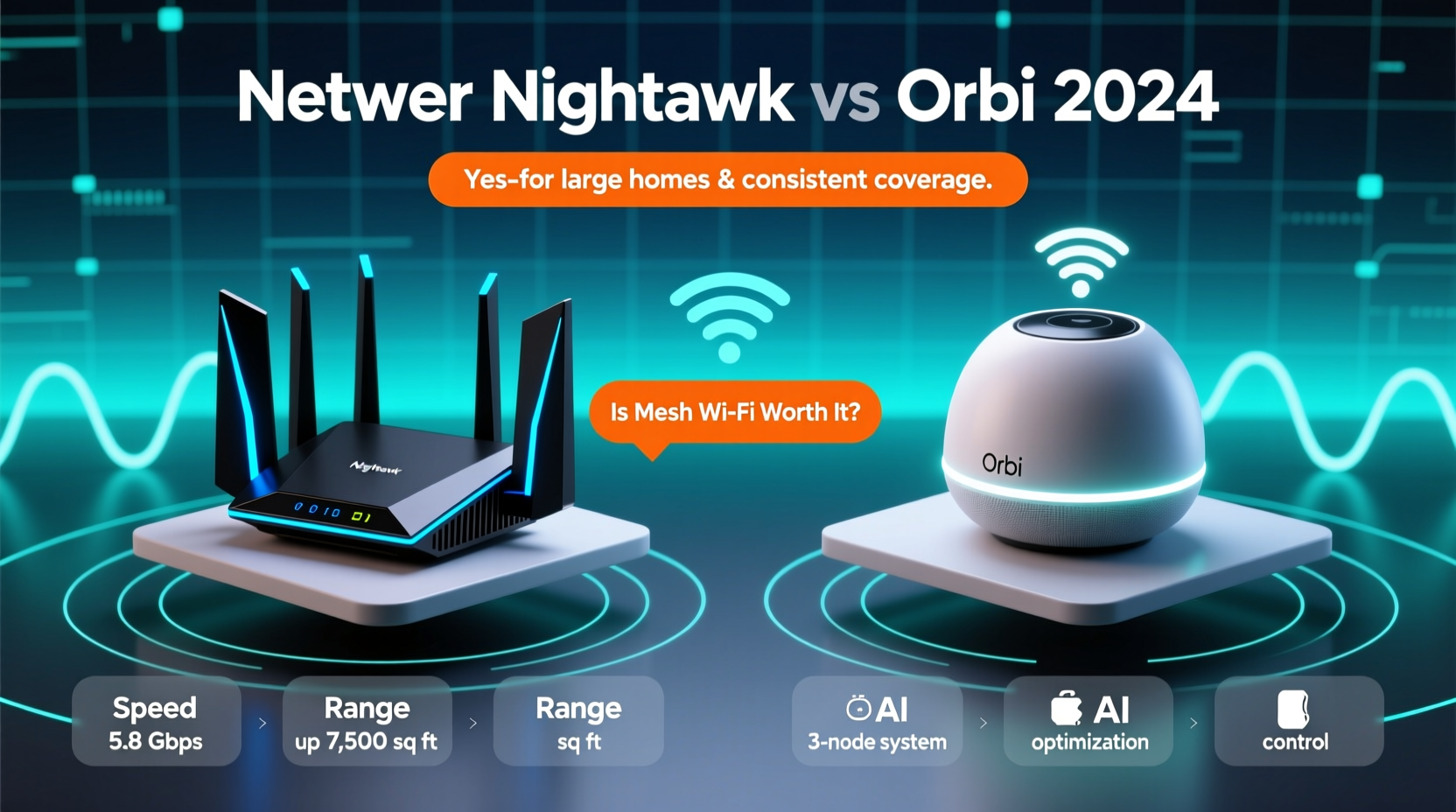 netgear nighthawk vs orbi in 2024 is mesh wi fi really worth the upgrade