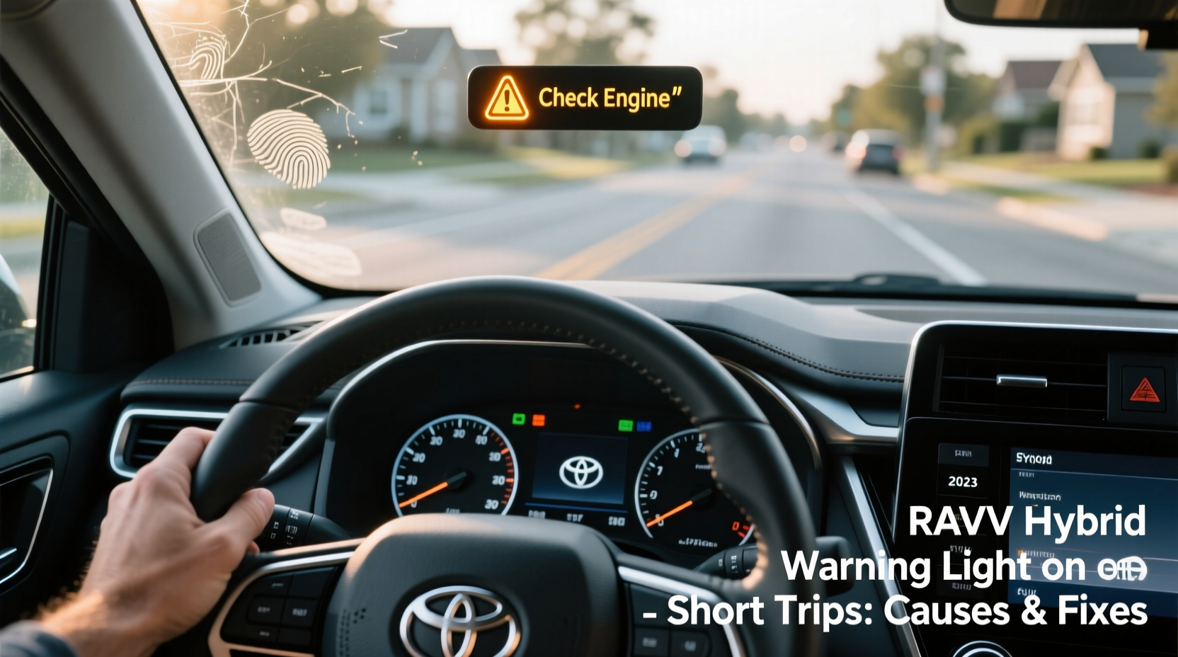RAV4 Hybrid Warning Light on Short Trips: Causes & Fixes