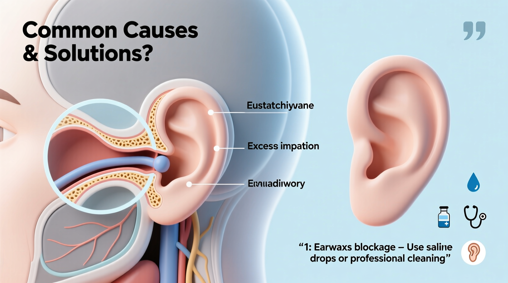 why cant i hear out of one ear common causes solutions