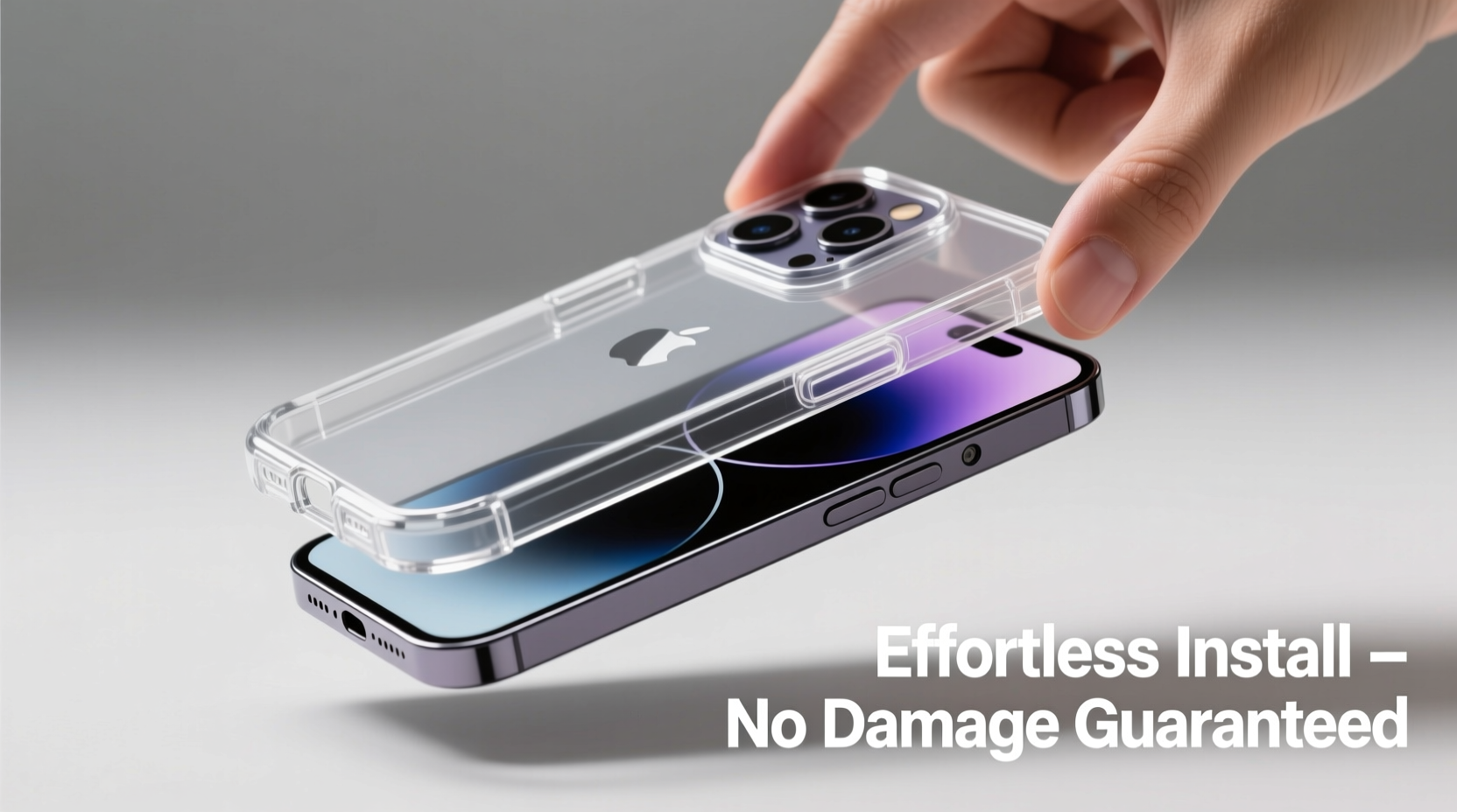 effortless guide to installing an acrylic phone case on your iphone 14 without damage