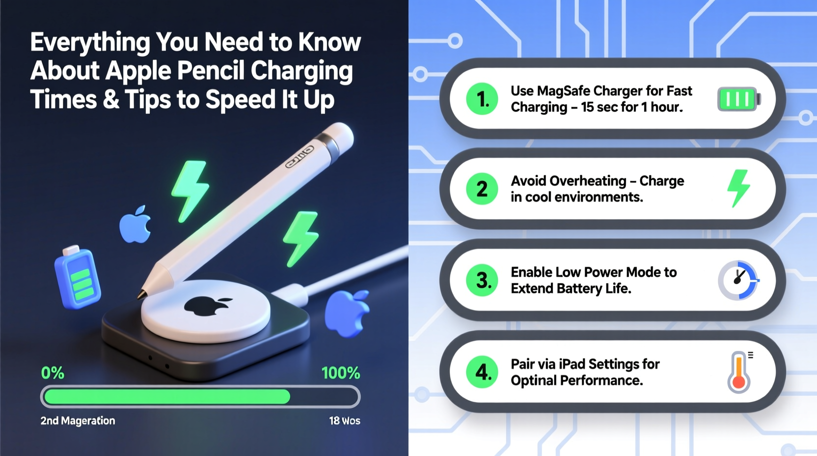everything you need to know about apple pencil charging times and tips to speed it up