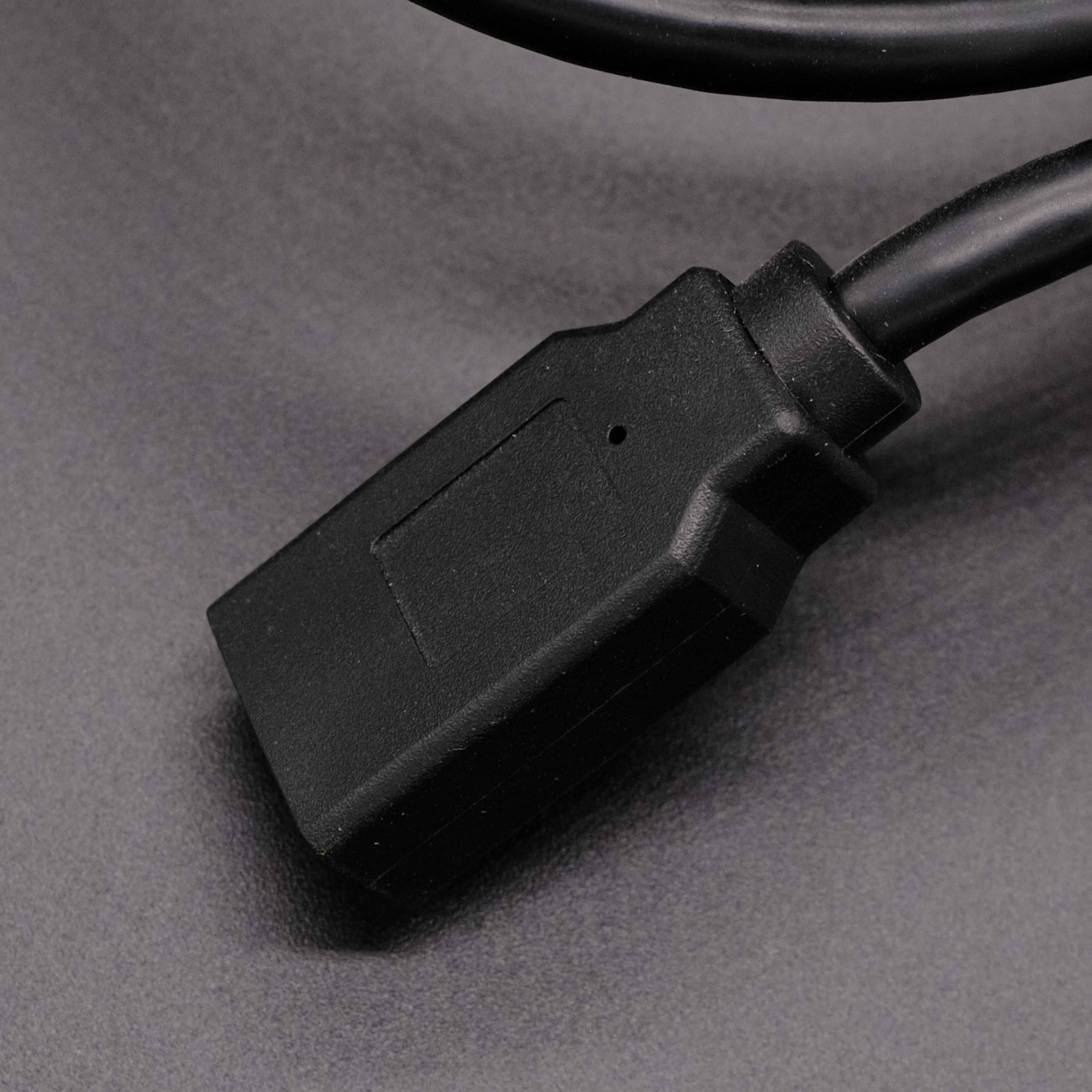 Braid Wire Harness Assembly USB 3.0 A Male To A Female Cable For Computer