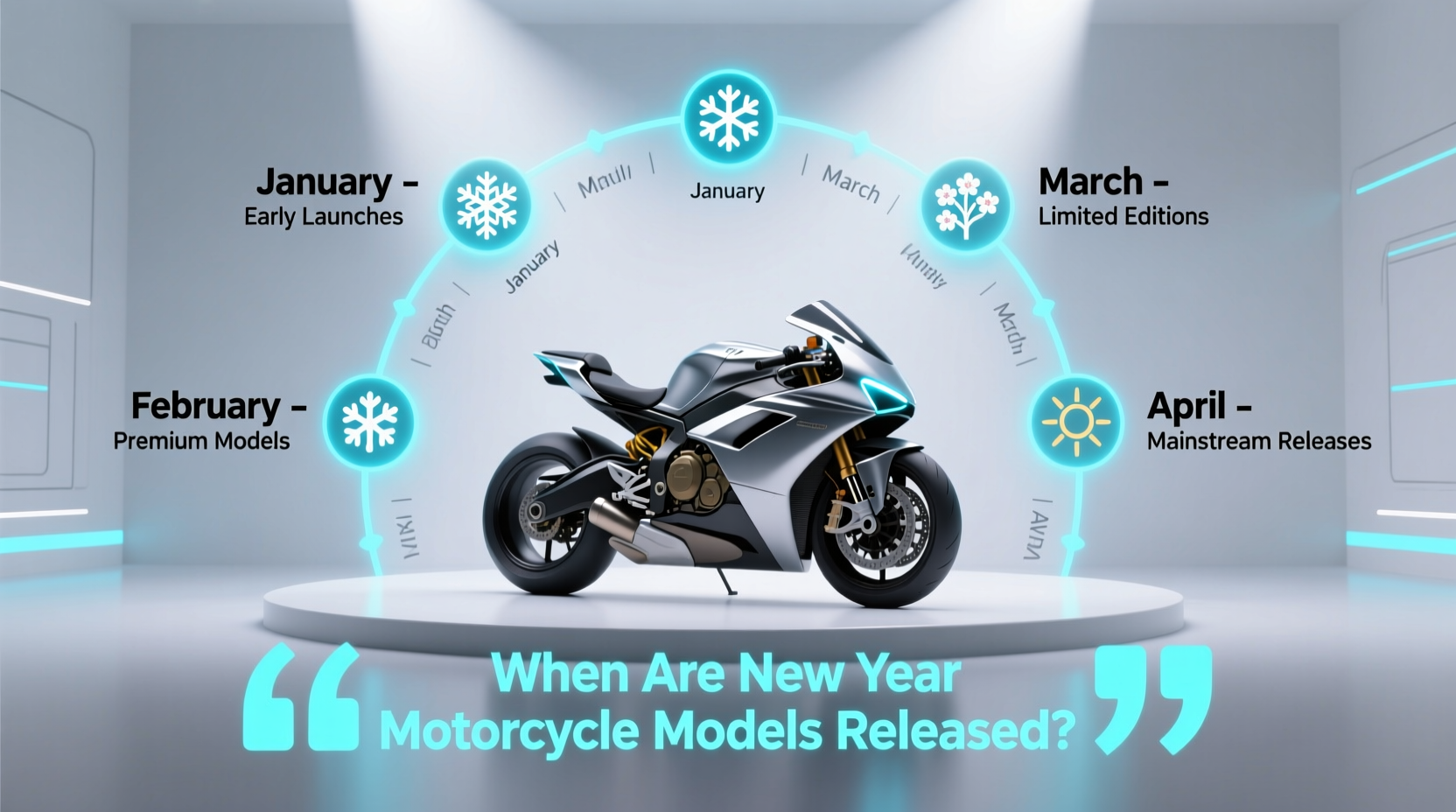 When Are New Year Motorcycle Models Released?