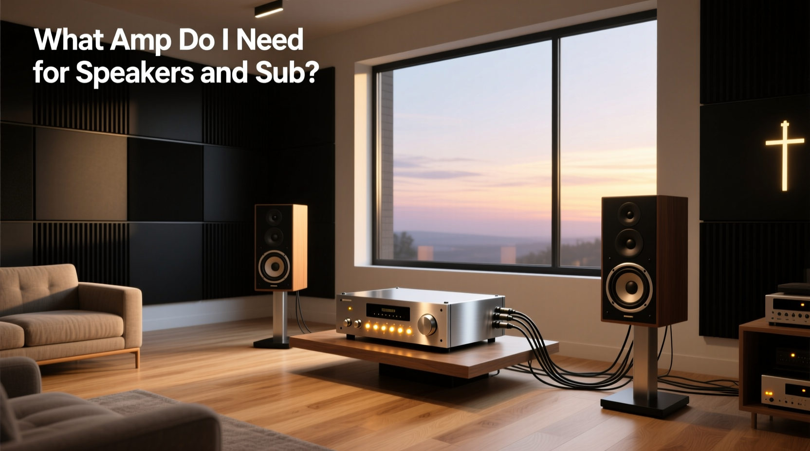 How to Choose an Amplifier for Subwoofer and Speakers