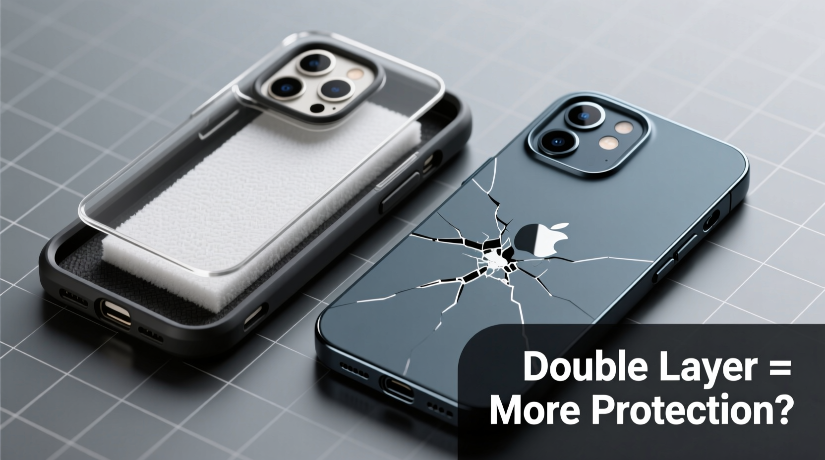 double vs single layer iphone case does more thickness actually mean more protection
