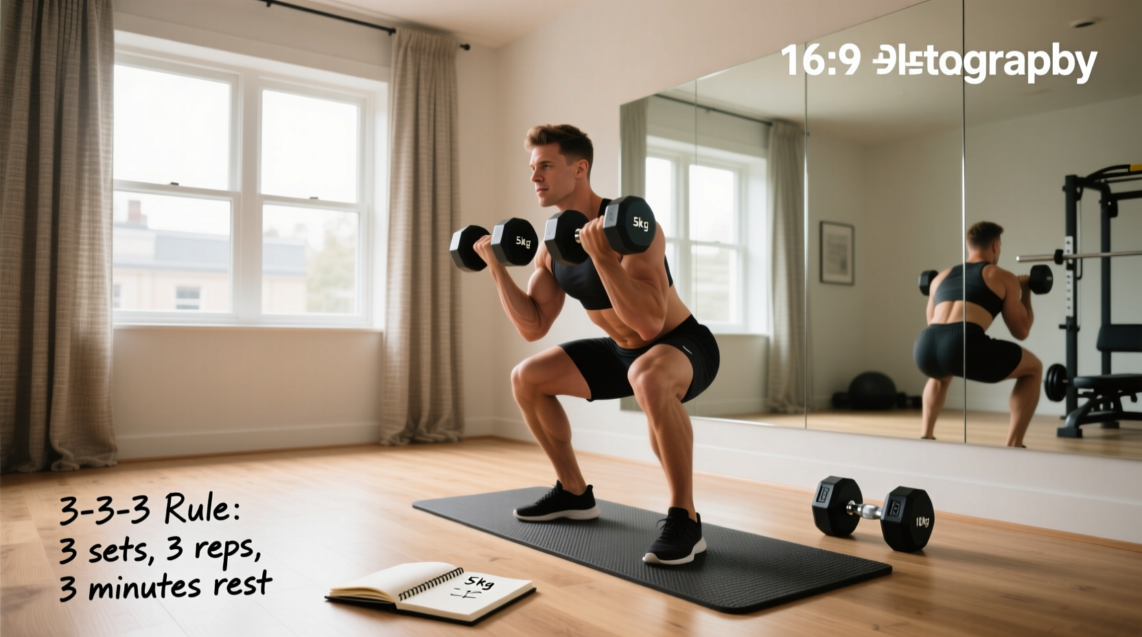 3 3 3 dumbbell workout at home