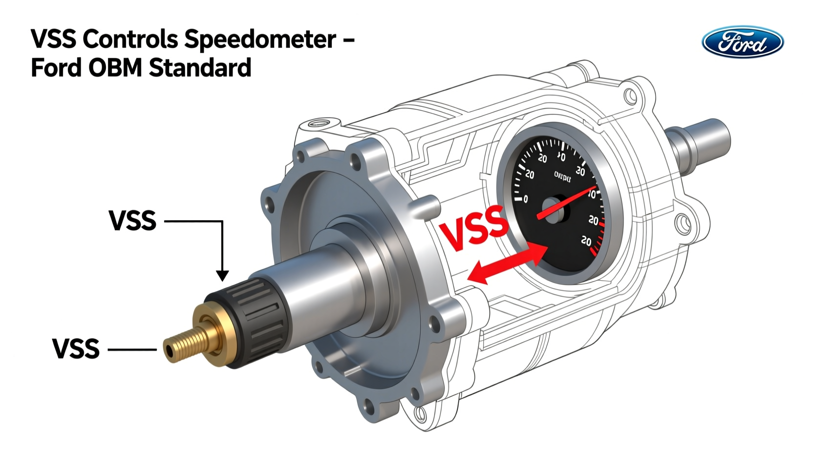ford vss vs tss what speed sensor actually controls my speedometer