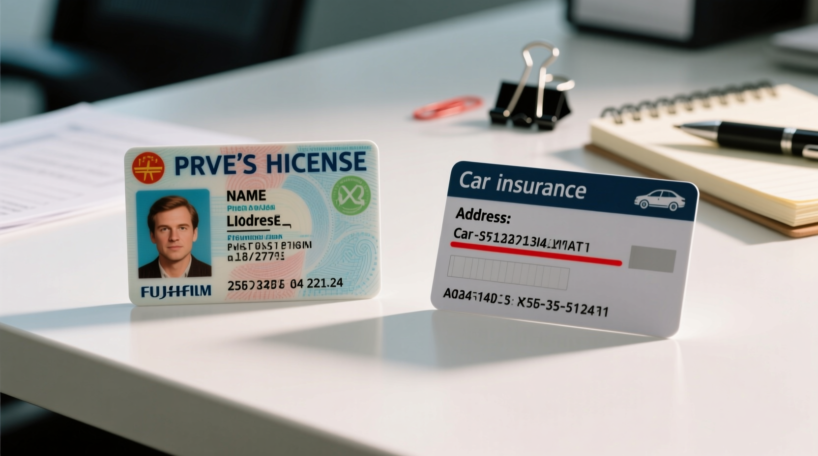 does your car insurance address have to match your license